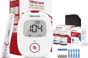 Sinocare Safe AQ Voice: Glucómetro con Guía de Voz para Mayor Accesibilidad y Precisión